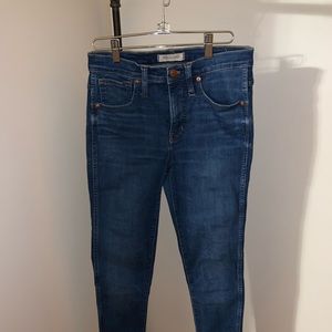 Madewell 9” Skinny High Rise Jean Size 27